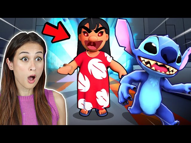 PROBEREN TE ONTSNAPPEN UIT DE LILO & STITCH OBBY in ROBLOX!  || Fan Friday