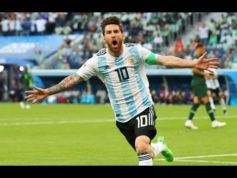 Upload mp3 to YouTube and audio cutter for Lionel Messi Goal vs Nigeria - World Cup 2018 - English Commentary - 1080i download from Youtube