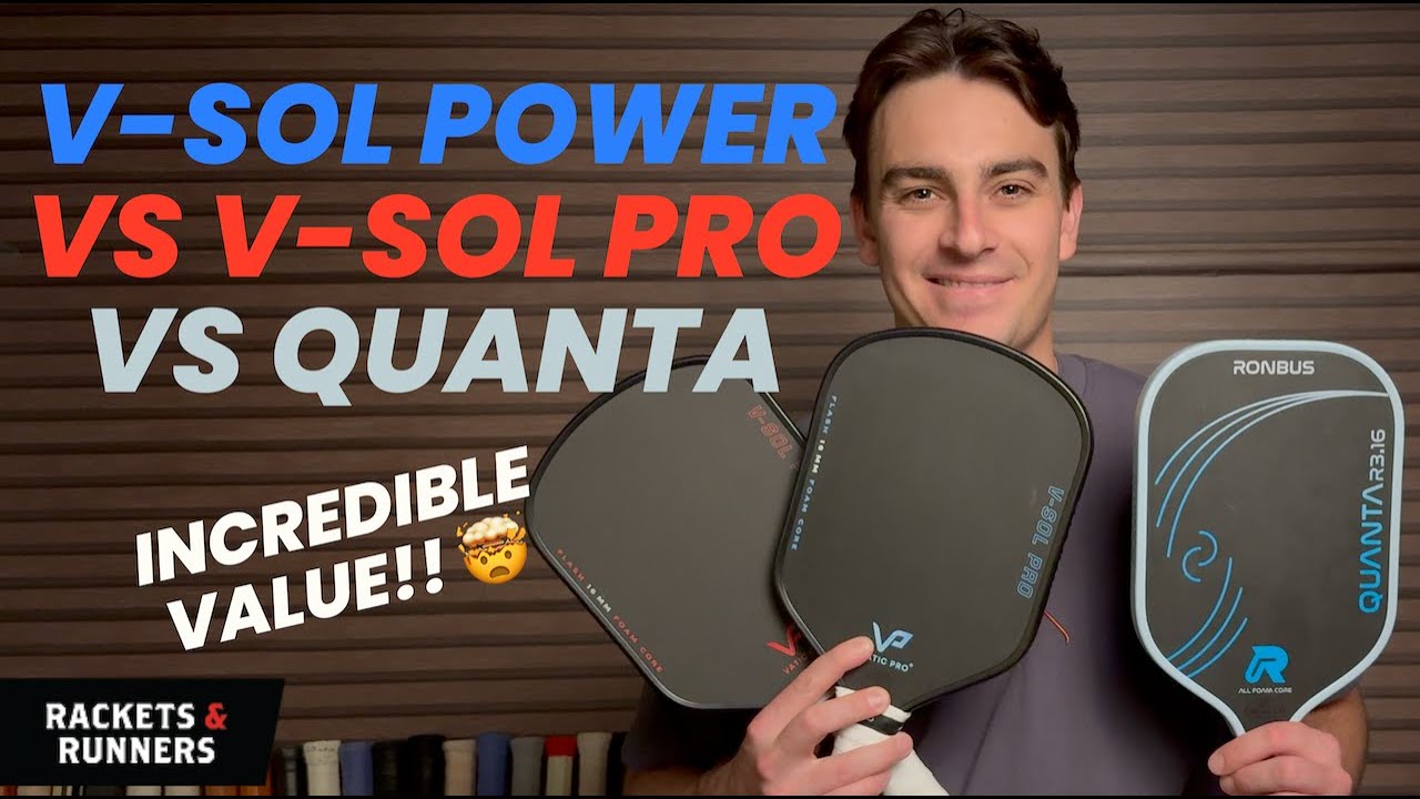 Are the Vatic Pro V-Sols even better VALUE than the Ronbus Quanta | Rackets & Runners