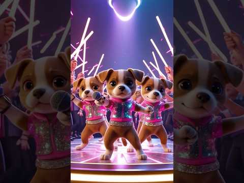 Sigma Puppy K-Pop Boy 🐶✨🎤 #animation #kpop #dog