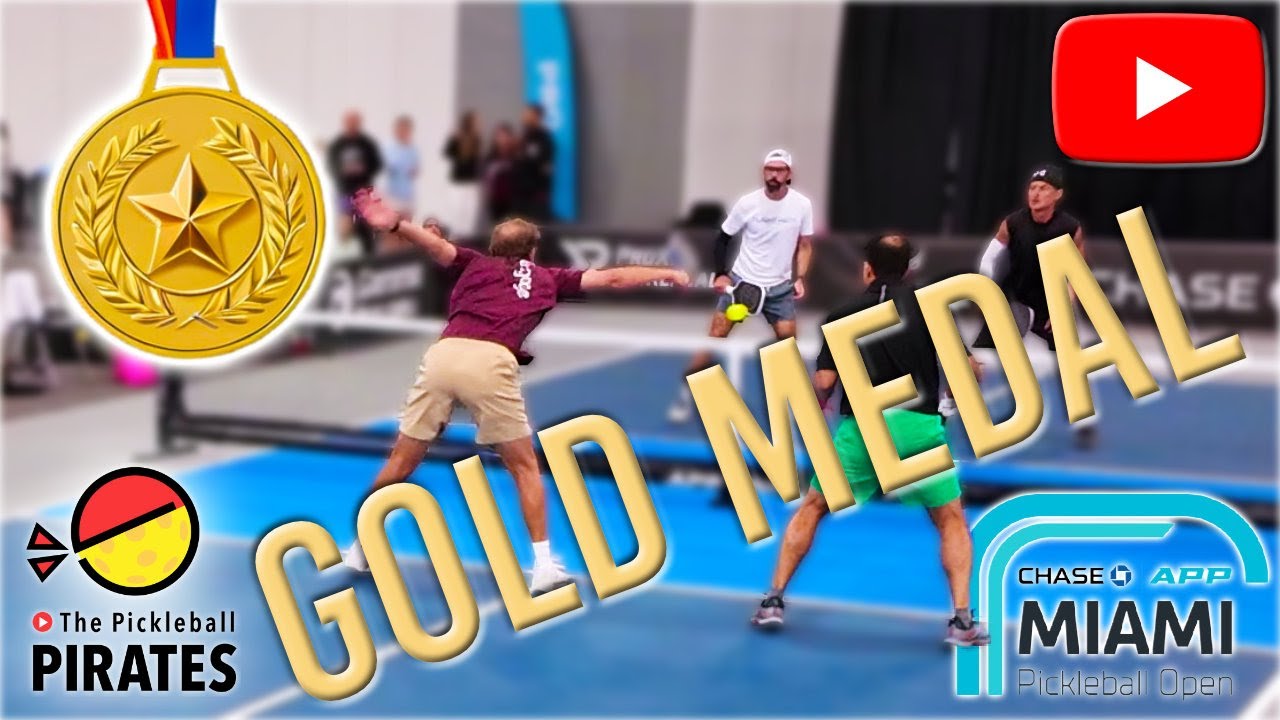 APP Miami Pickleball Open Gold Medal Senior Pro Men's Doubles