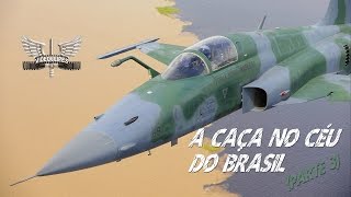 O vídeo ¨A caça no céu do Brasil (Parte 3)¨ exibe imagens vibrantes com os caças F-5M Tiger, A-1M AMX e A-29 Super Tucano utilizados pela Força Aérea Brasileira (FAB) .Uma produção da Terceira Força Aérea  (III FAE) com apoio do CECOMSAER.