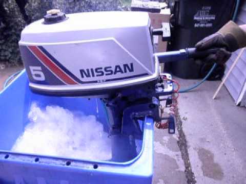 Nissan 5 hp outboard water pump #6