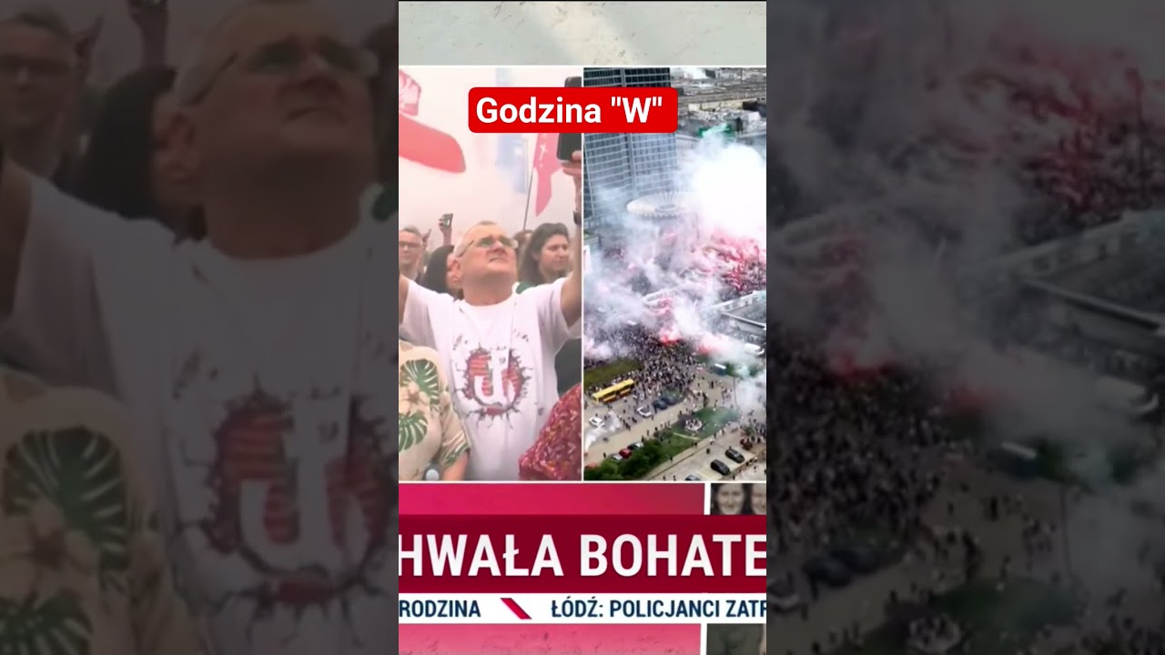 Godzina "W" - Polska pamięta o Powstańcach Warszawskich
