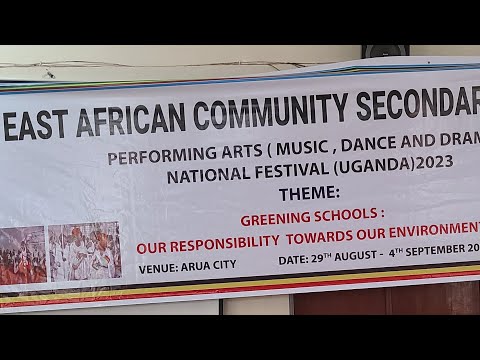 Opening Ceremony East African Community MDD Festivals 2023 at Arua City Uganda