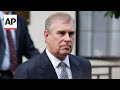 Prince Andrew says hes giving up his Duke of York title as Epstein allegations refuse to fade