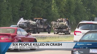 Six people tragically killed in crash on I-485 in W. CLT