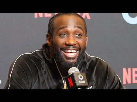 Terence Crawford FULL MEDIA DAY vs Canelo | “I’m Having Problems With My Shoulders”