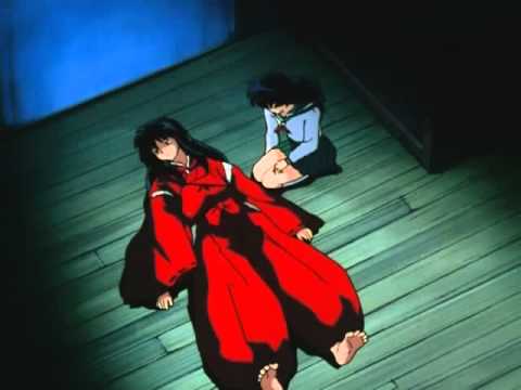 InuYasha clip- Human InuYasha and Kagome moment - YouTube