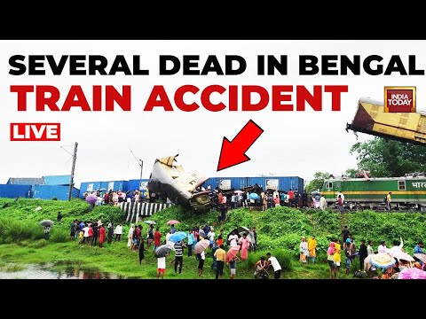 LIVE: Bengal Train Collison | Several Dead After Kanchanjunga Exp Hit By Goods Train In Siliguri