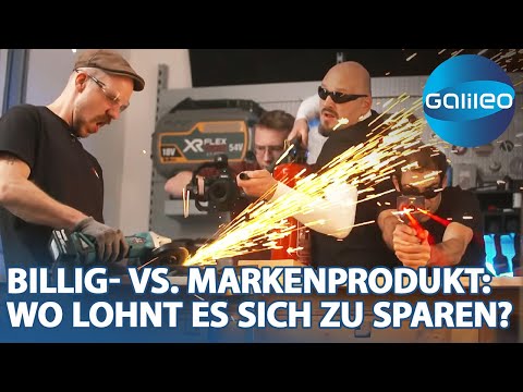 Billig- vs. Markenprodukte: Wo können wir uns hohe Preise sparen? | Galileo | ProSieben