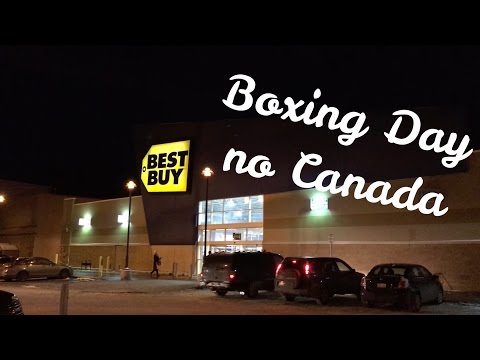 Partiu Canada - Café da manhã, compras, Boxing Day
