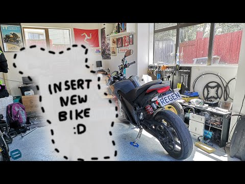 Garage Tour and NEW BIKE REVEAL