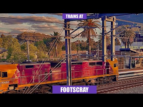 Trains at: Footscray