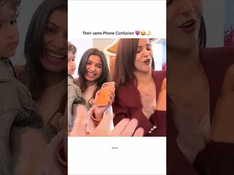 Their same phone confusion 🩷😂#triggeredinsaan #ruchikarathore #ad #shorts #same