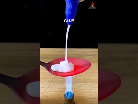 1000°C Hotspoon VS Glue 😱 #satisfyingvideo #experiment #foryou #fypシ