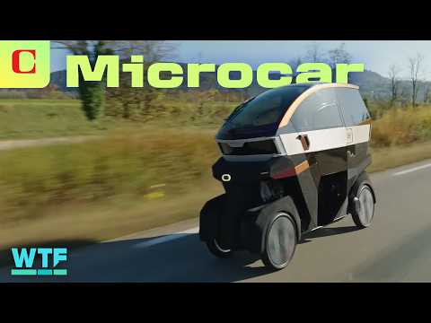 Meet France’s Mini Motorcycle-Car Hybrid