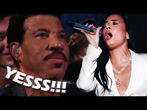 Famous People REACTING to Demi Lovato's VOCALS & PERFORMANCES!