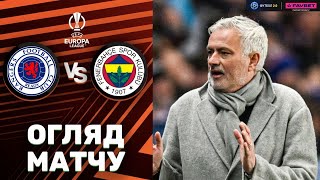 Рейнджерс – Фенербахче. Ліга Європи, 1/8 фіналу / Огляд матчу