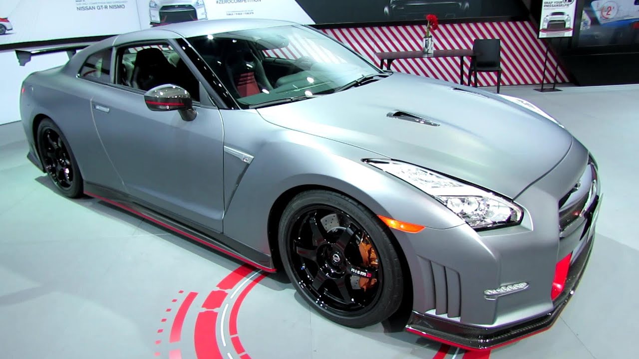 Detroit auto show nissan gtr #6