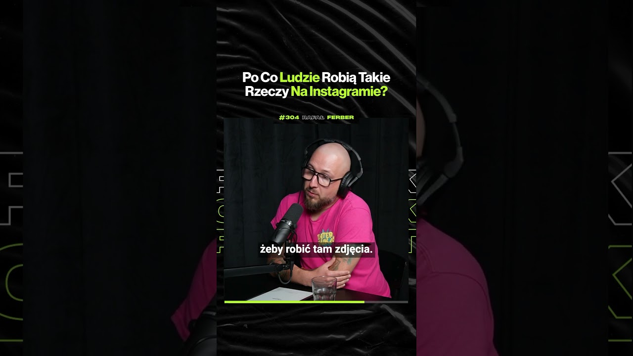 Po Co Ludzie Robią Takie Rzeczy Na Instagramie? – ft. Rafał Faber