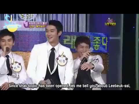 leeteuk's first impression of siwon (eng sub)