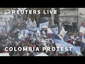 LIVE: Supporters of Colombias Petro march on May Day