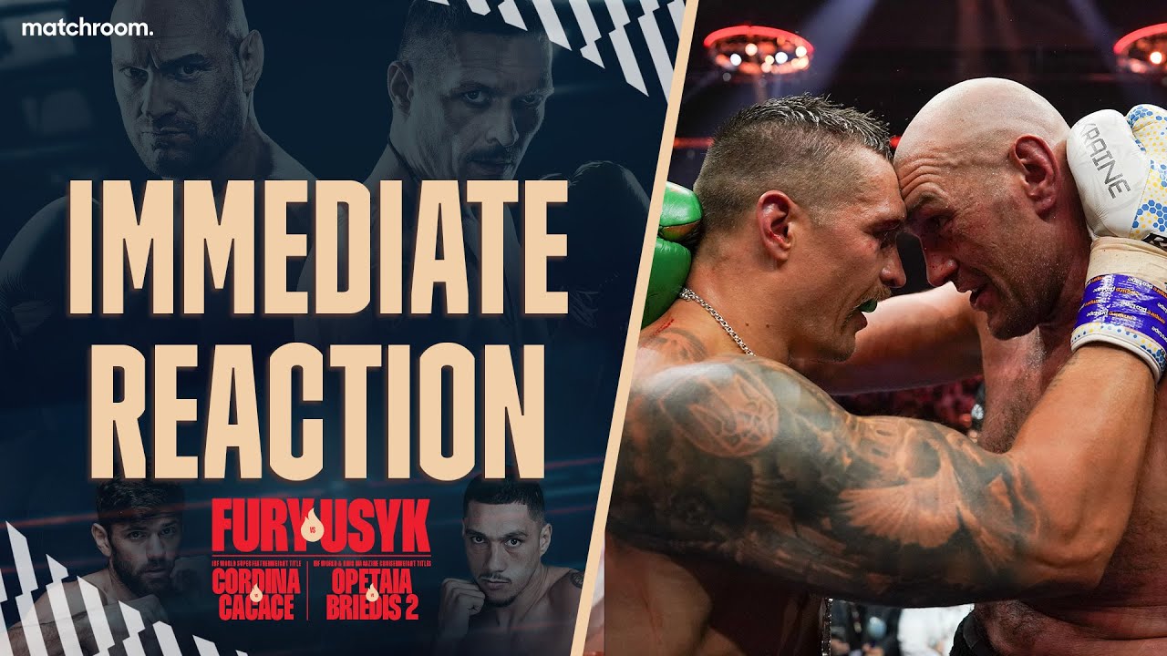 LIVE: Tyson Fury Vs Oleksandr Usyk Post-Fight Press Conference