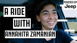 A Ride With Annahita Zamanian | Drive-a-Long Interview - Powered By Jeep | Juventus Women