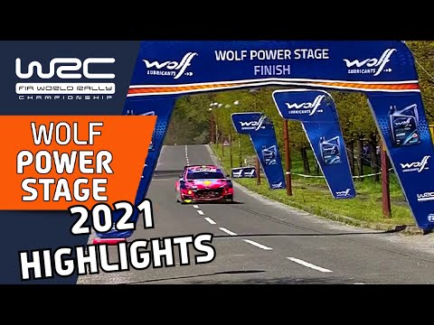 Best of WRC 2021 WOLF Power Stage. WRC Rally Action and Power Stage Winners 2021