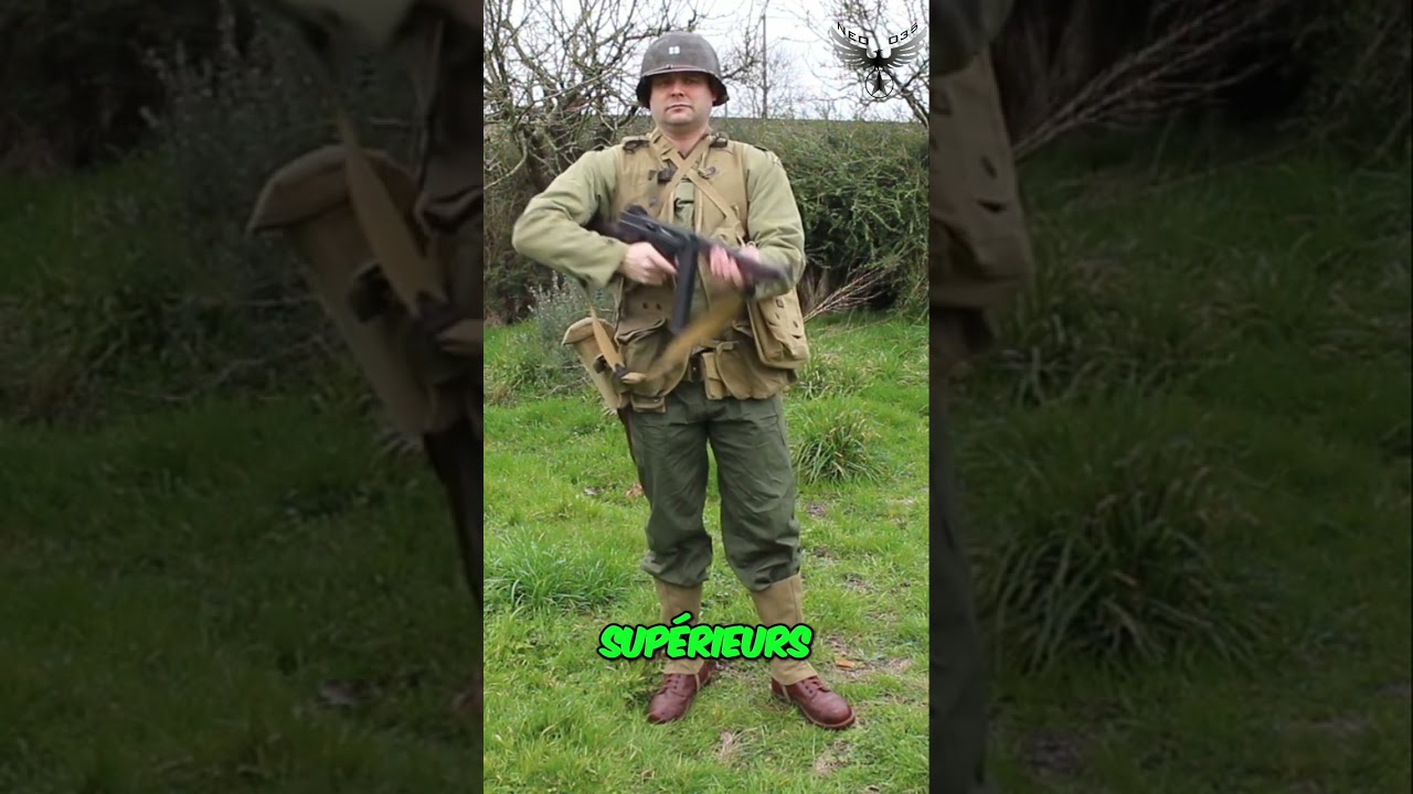 Casque M1 & Thompson WE: L'Histoire du Capitaine Miller #shorts