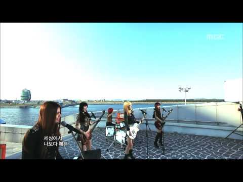 AOA - Get Out, 에이오에이 - 겟 아웃, Music Core 20121013