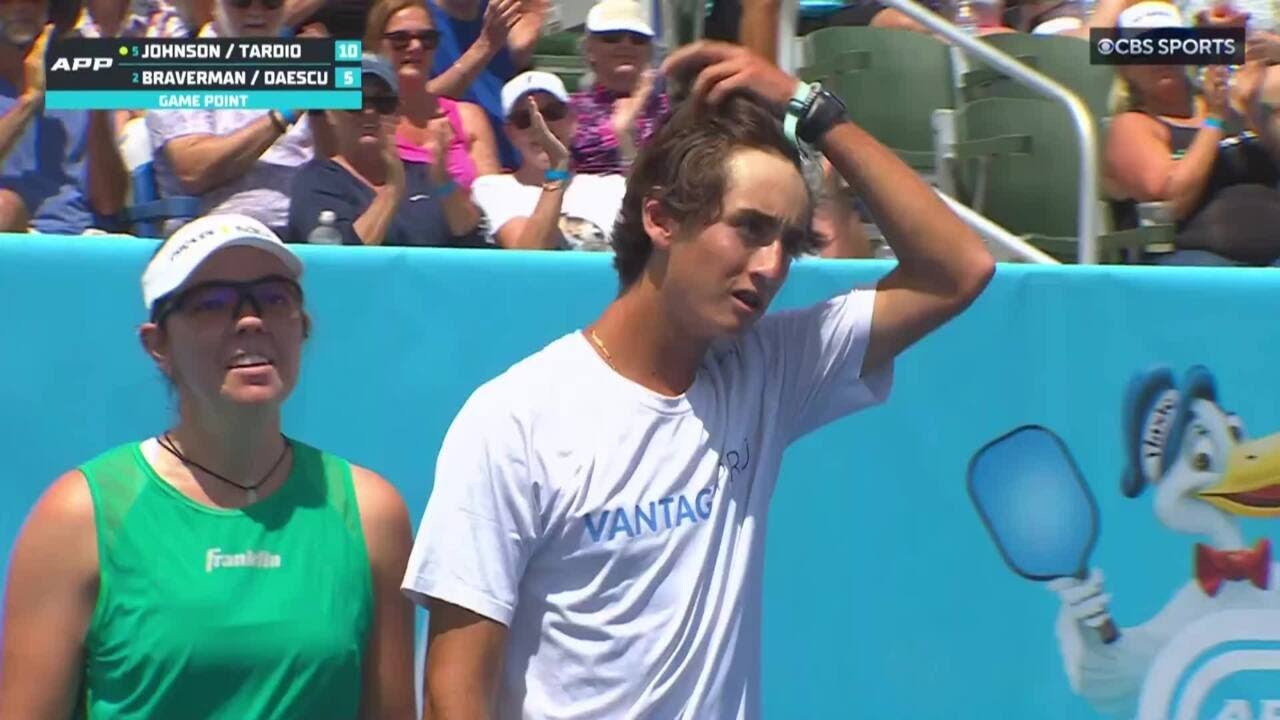 Tardio/Johnson Game Point | Mixed Doubles Gold Medal | APP Tour: Vlasic Classic - Delray Beach