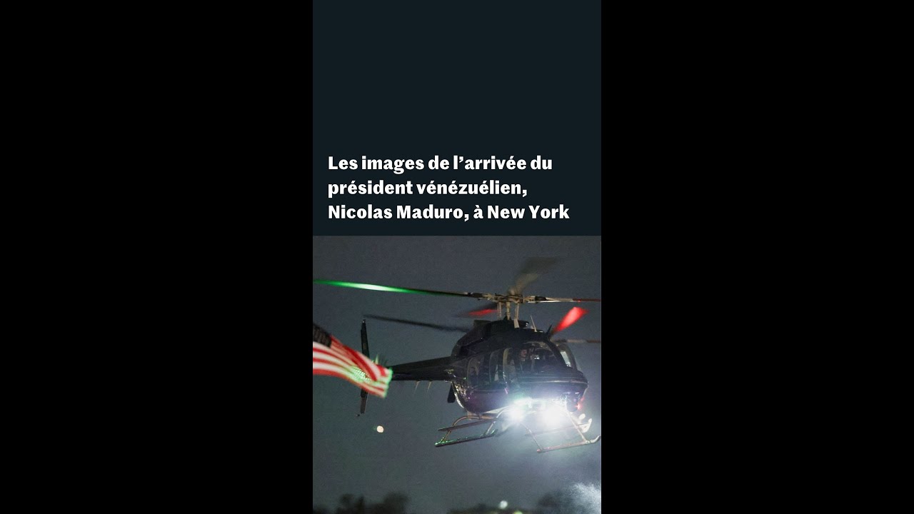 Les images de l’arrivée de Nicolas Maduro à New York