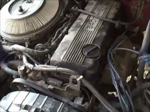 How to change water pump on nissan truck #7