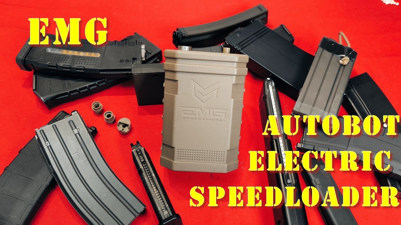 Airsoft - EMG - Speedloader électrique "Autobot" [French]