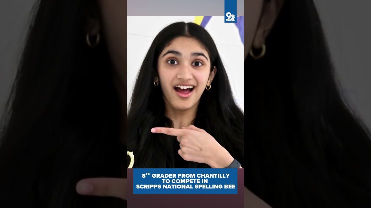 8TH GRADER FROM CHANTILLY TO COMPETE IN NATIONAL SPELLING BEE