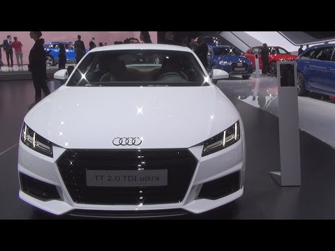 Audi TT Coupé 2.0 TDI Ultra 6-gears 135 kW (2016) Exterior and Interior in 3D