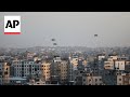 More aid packages air dropped into Gaza strip
