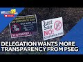 Delegation wants more transparency from PSEG