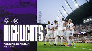 Highlights: Eintracht Frankfurt 5, Louisville City FC 2