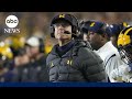 Michigans football coach Jim Harbaugh suspended by NCAA’s Big Ten
