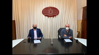 Uset contó la situación epidemiológica del distrito
