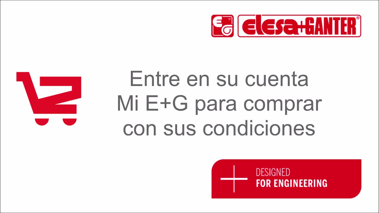 Entre en su cuenta Mi E+G para comprar con sus condiciones video