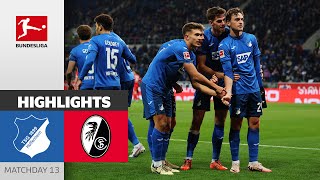 TSG Earns A Point! | TSG Hoffenheim — SC Freiburg 1-1 | Highlights | Matchday 13 – Bundesliga 24/25