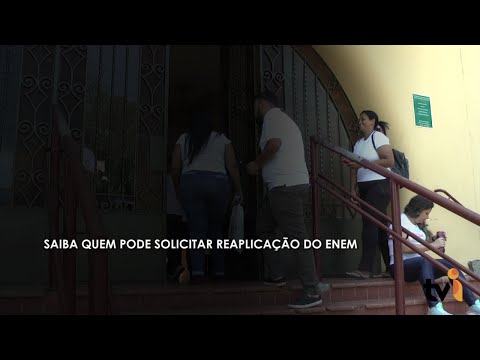 Vídeo: Saiba quem pode solicitar reaplicação do Enem