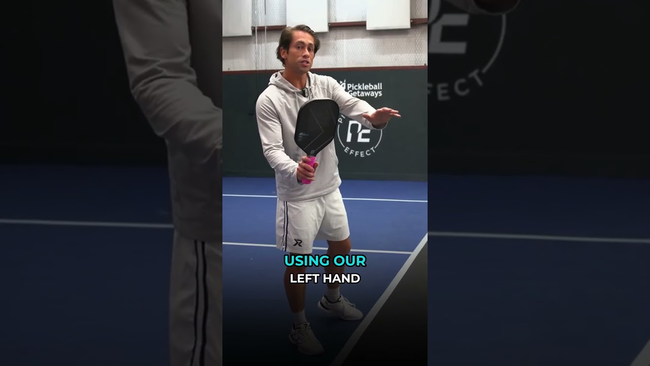 Thinking about hitting a topspin dink? Spin alone won’t save you. #pickleball #pickleballtips