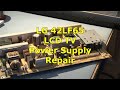 LG 42LF65 Crackling Sound from Speakers | Power Supply Repair