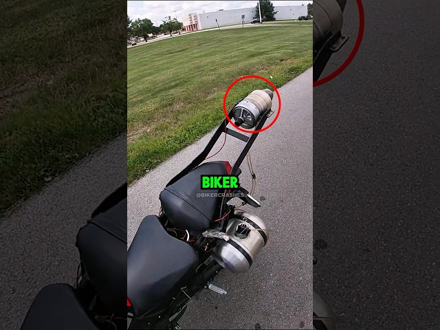 Biker Testing Rocketbike 🤯 Credit  @ToledoRocketMan