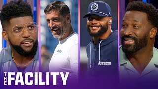 Will Dak or Justin Fields perform better in Week 5, Aaron Rodgers beat the Vikings? | THE FACILITY